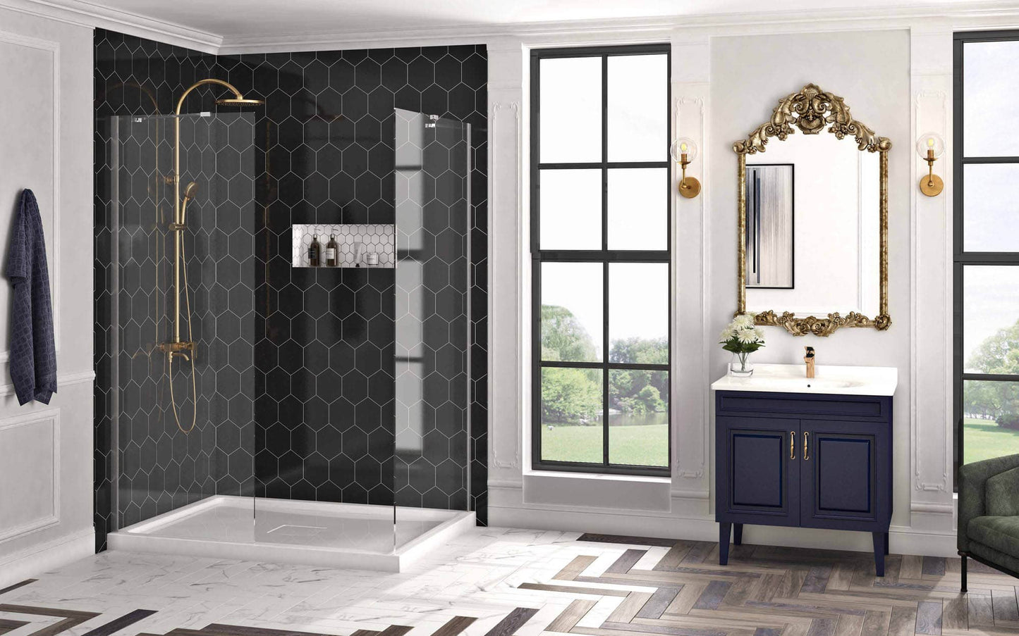 Oceania Shower screen