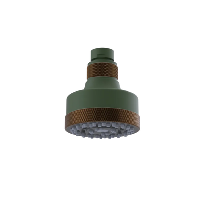 Rubinet 3 FUNCTION SHOWER HEAD Green Envy