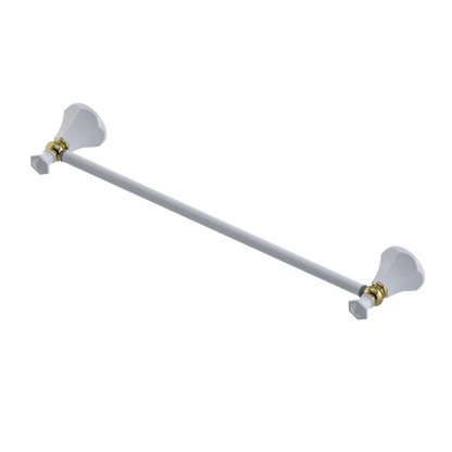 Rubinet Towel Bar 18" White