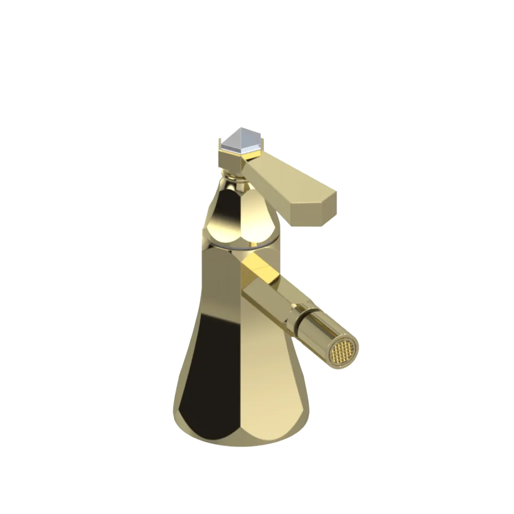 Rubinet Single Control Bidet Fitting (less drain) Gold