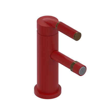 Rubinet Single Control Bidet Fitting (less drain) Maroon