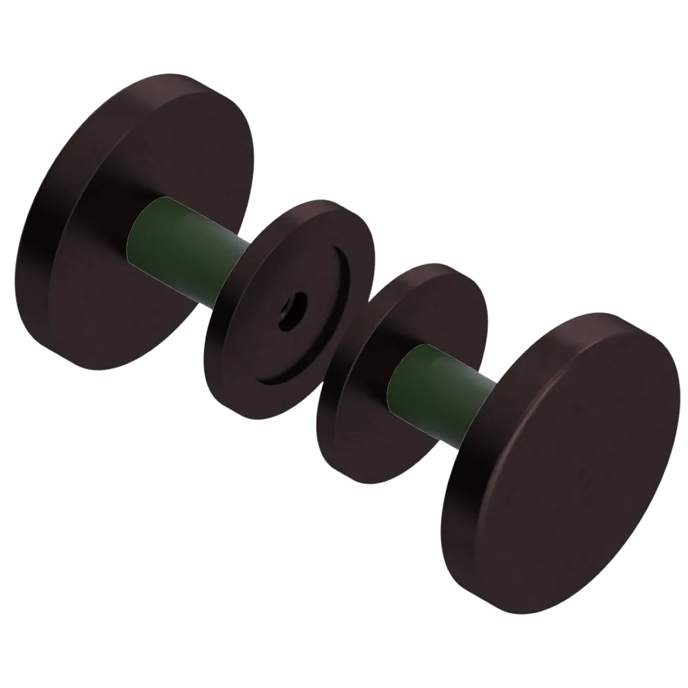 Rubinet Shower Door Knob (set) Oil Rubbed Bronze