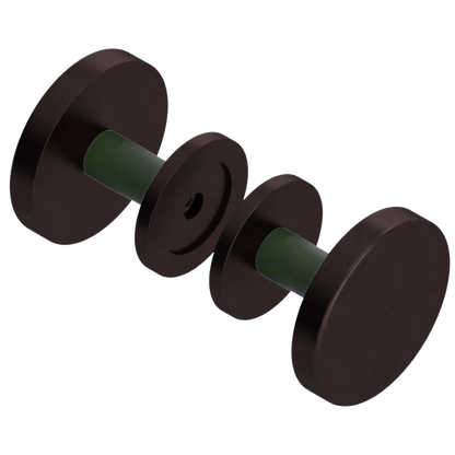 Rubinet Shower Door Knob (set) Oil Rubbed Bronze
