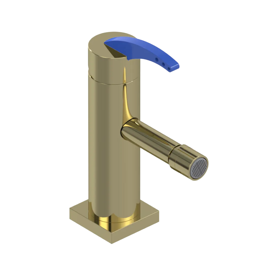 Rubinet Single Control Bidet Fitting (less drain) Gold
