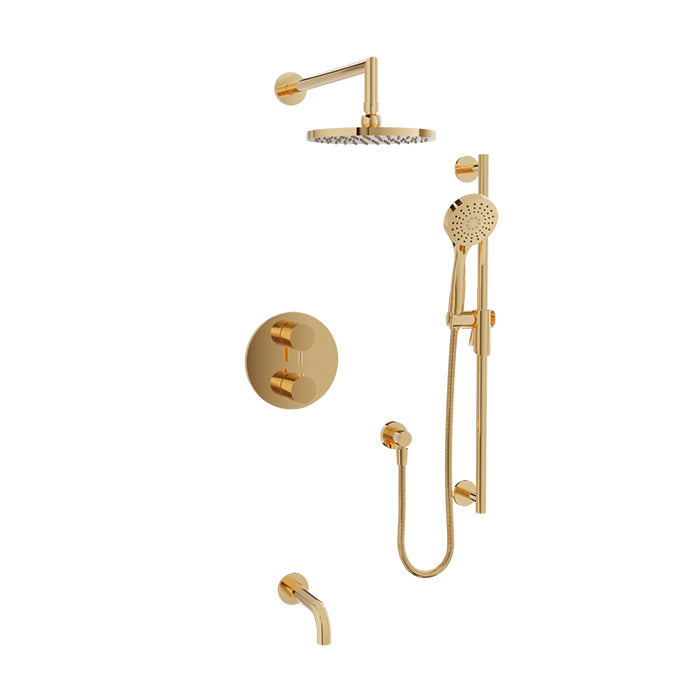 Baril Complete thermostatic pressure balanced shower kit