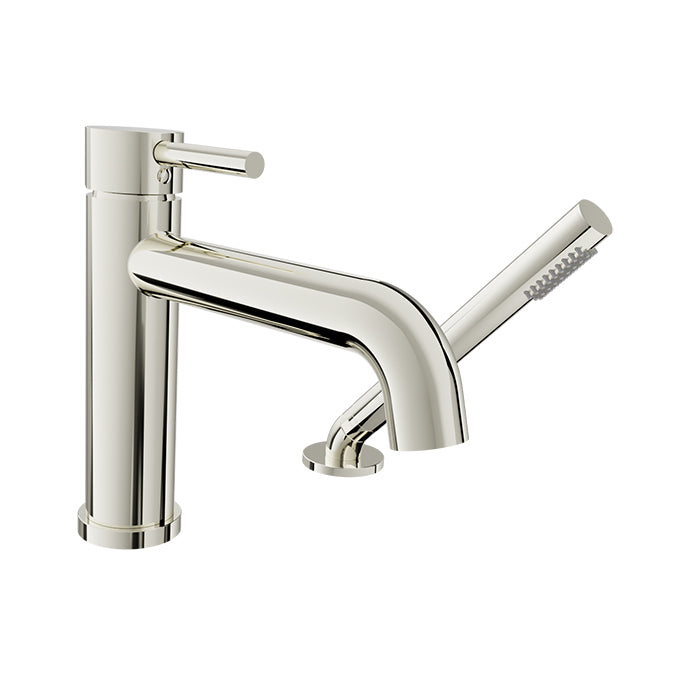 Baril 2-piece tub filler with hand shower