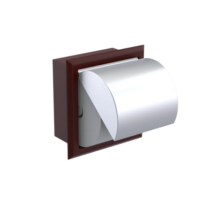 Rubinet RECESSED TOILET PAPER HOLDER Bordeaux
