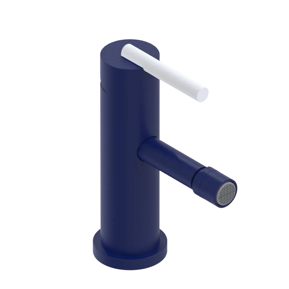 Rubinet Single Control Bidet Fitting (less drain) Midnight Blue