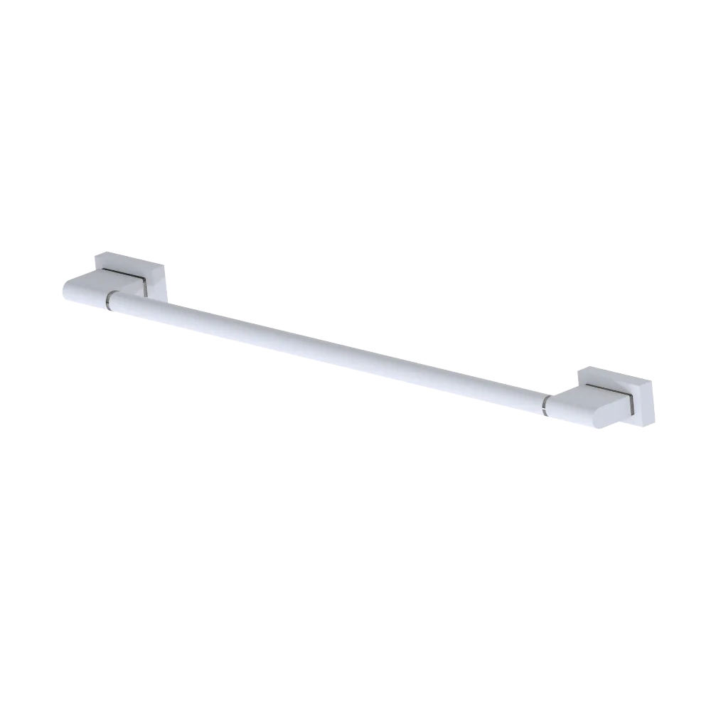 Rubinet Towel Bar 18" Matt White