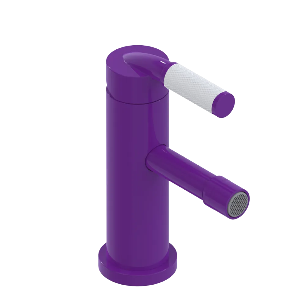 Rubinet Single Control Bidet Fitting (less drain) Purple Haze