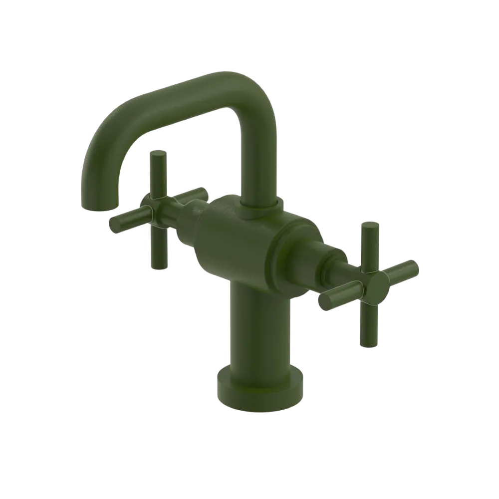 Rubinet Single Hole Dual Handle Lav. Set. (less drain) Green Envy