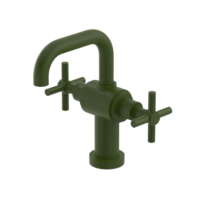 Rubinet Single Hole Dual Handle Lav. Set. (less drain) Green Envy