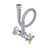 Rubinet Exposed Supply Kit (classic) x2 Satin Chrome
