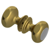 Rubinet Shower Door Knob (set) Antique Brass Matt