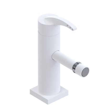 Rubinet Single Control Bidet Fitting (less drain) Matt White