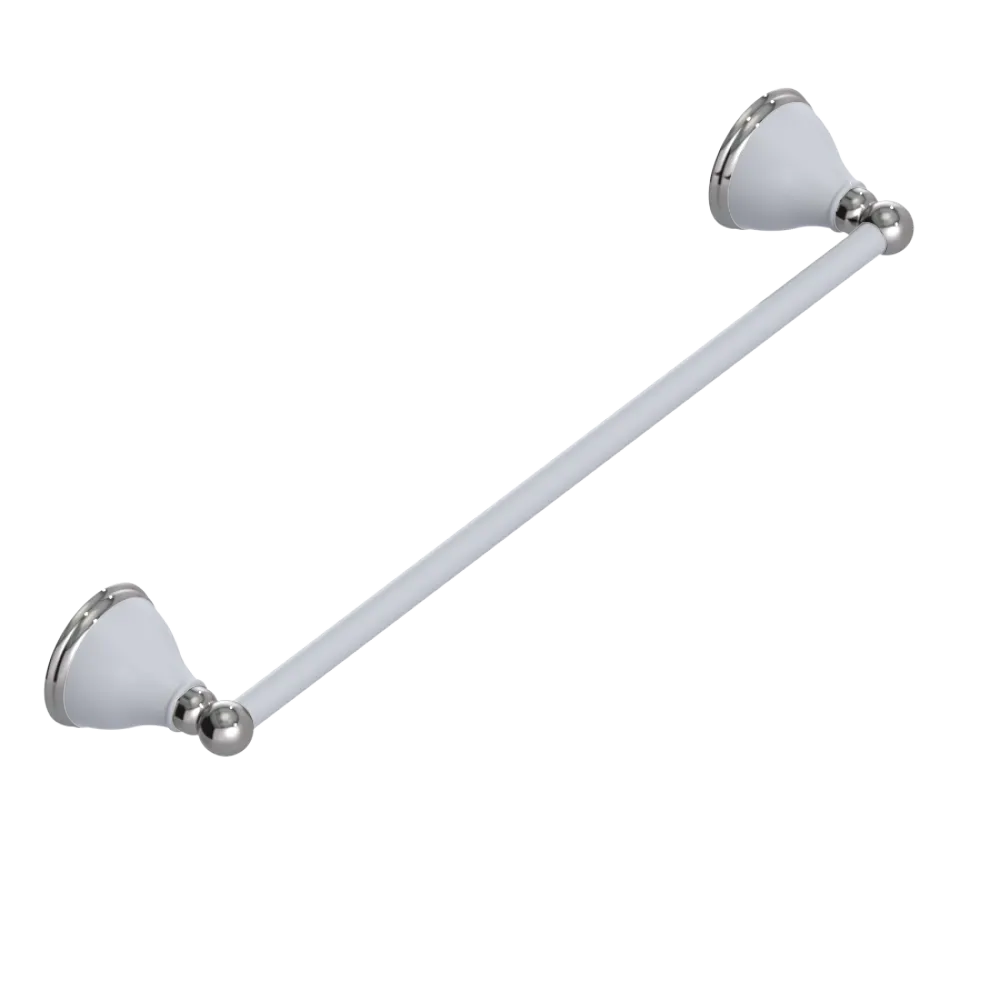 Rubinet Towel Bar 18" White