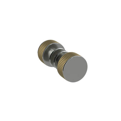 Rubinet Shower Door Knob (set) Satin Nickel