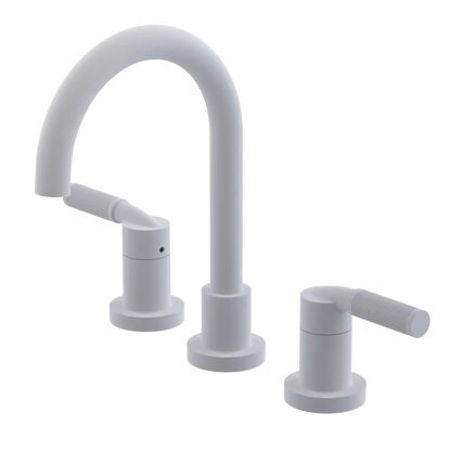Rubinet Widespread Lav. Set. (less drain) Matt White