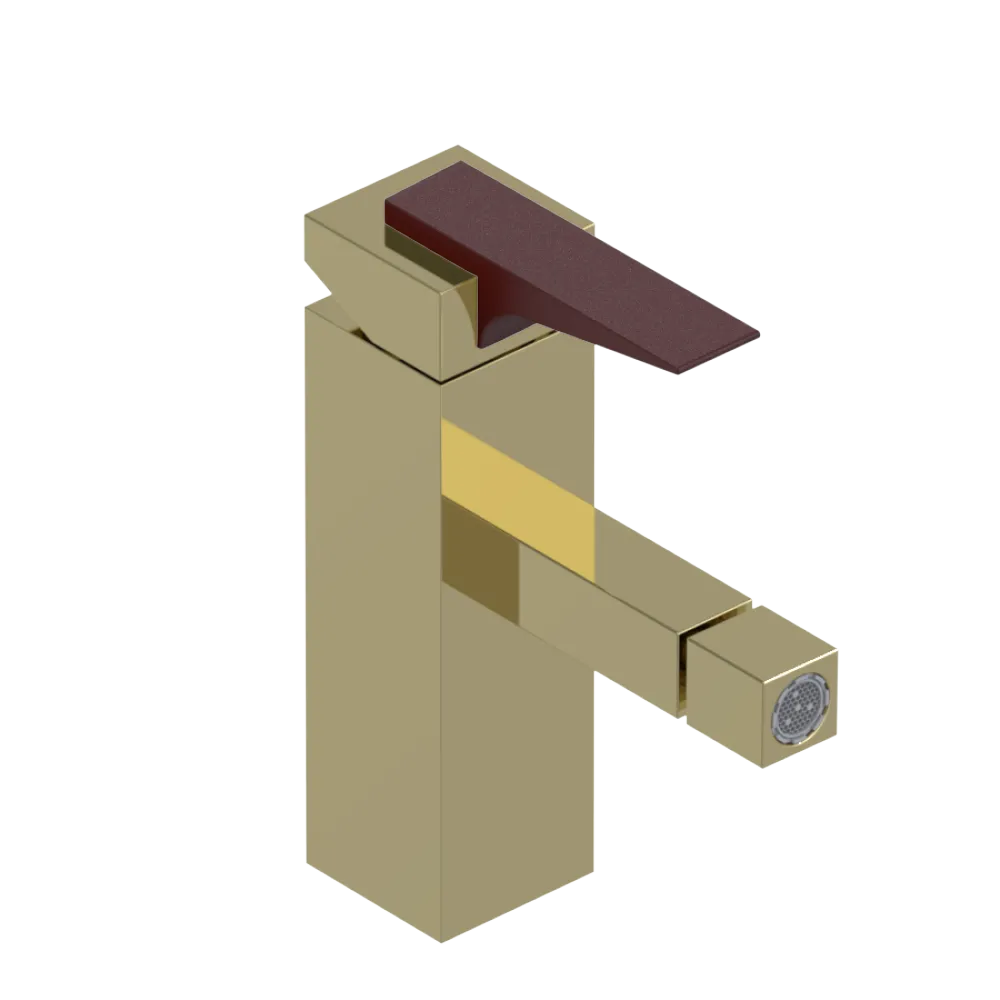 Rubinet Single Control Bidet Fitting (less drain) Gold