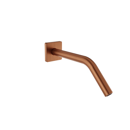 Baril 10" wall-mounted shower arm, square flange