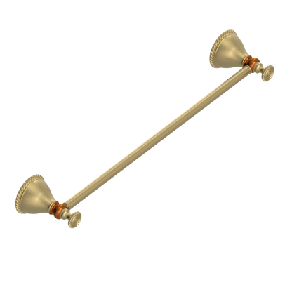 Rubinet Towel Bar 18" Satin Brass