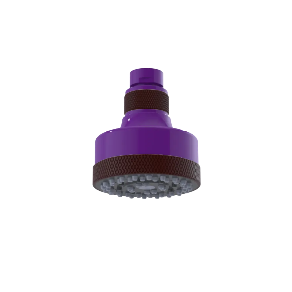 Rubinet 3 FUNCTION SHOWER HEAD Purple Haze