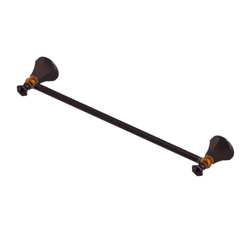 Rubinet Towel Bar 24" Tuscan Brass