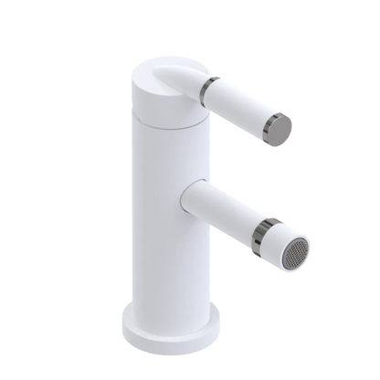Rubinet Single Control Bidet Fitting (less drain) Matt White