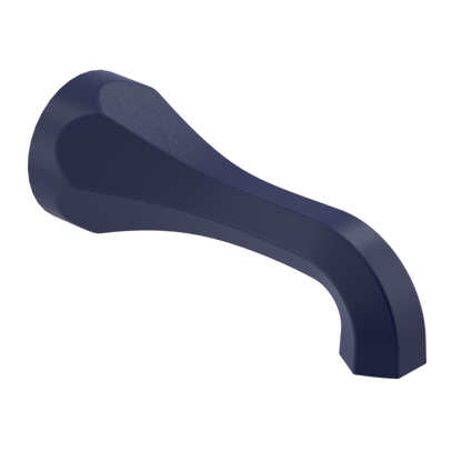 Rubinet Tub Filler Spout Wall Mount Midnight Blue
