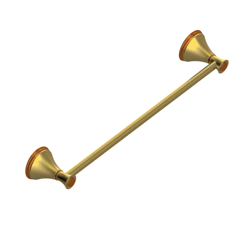Rubinet Towel Bar 18" Antique Brass Matt