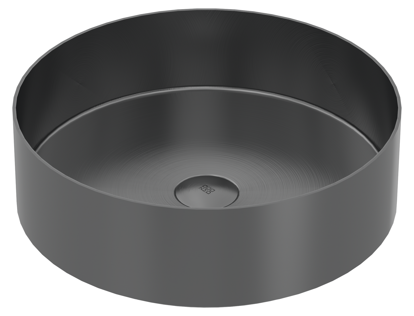 Zomodo 16" ROUND VESSEL SINK - Black Pearl