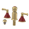 Rubinet Bidet Fitting with Spray, Diverter, and Vacum Breaker (Less Drain) Satin Gold