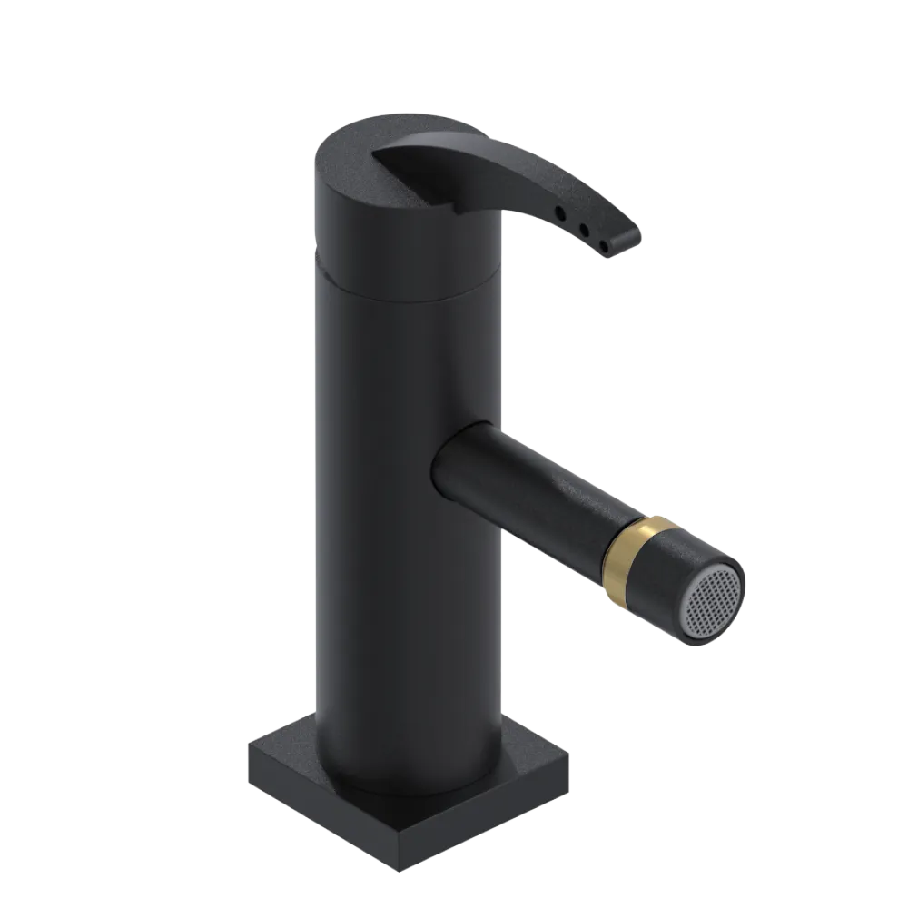 Rubinet Single Control Bidet Fitting (less drain) Matt Black