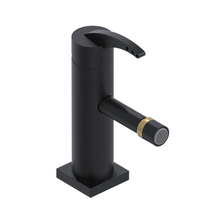 Rubinet Single Control Bidet Fitting (less drain) Matt Black