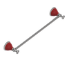 Rubinet Towel Bar 18" Polished Nickel