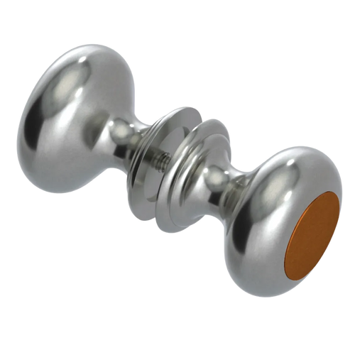 Rubinet Shower Door Knob (set) Satin Nickel