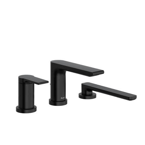 Riobel Fresk™ 3-Hole Pressure Balance Deck Mount Tub Filler Trim