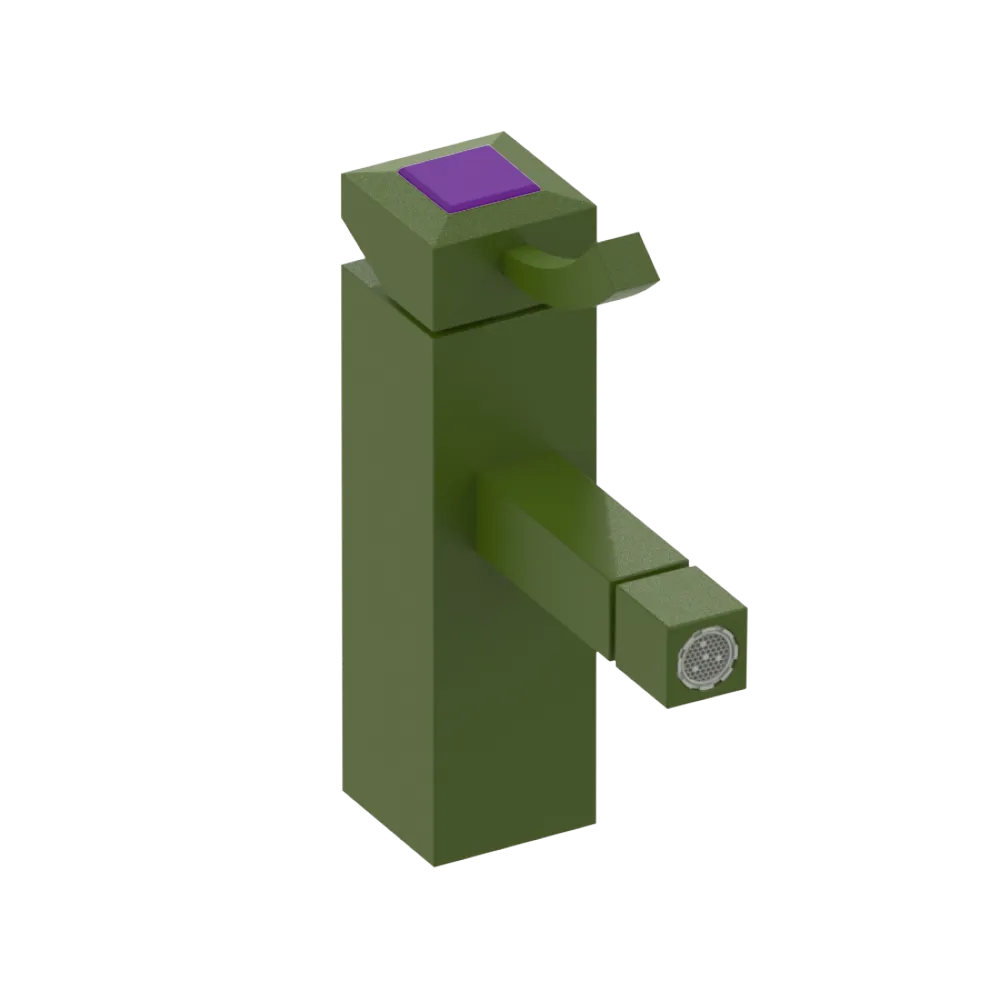 Rubinet Single Control Bidet Fitting (less drain) Green Envy