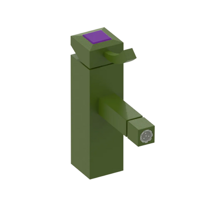 Rubinet Single Control Bidet Fitting (less drain) Green Envy