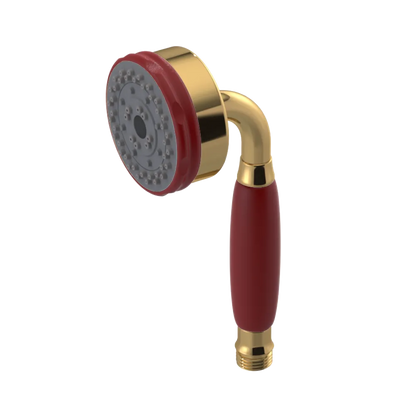 Rubinet 3 Function Hand Held Shower Only Gold