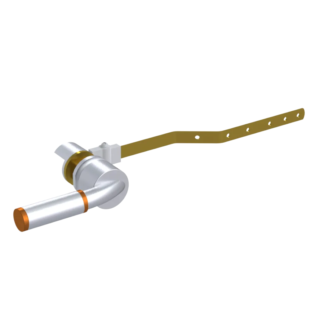 Rubinet Trip Levers Satin Chrome