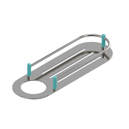 Rubinet Shelf Only Polished Nickel