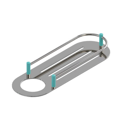 Rubinet Shelf Only Polished Nickel