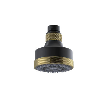 Rubinet 3 FUNCTION SHOWER HEAD Matt Black