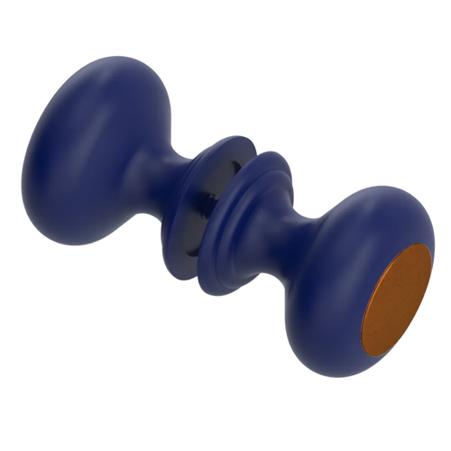 Rubinet Shower Door Knob (set) Midnight Blue