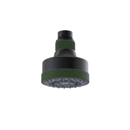 Rubinet 3 FUNCTION SHOWER HEAD Matt Black