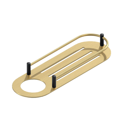 Rubinet Shelf Only Satin Gold