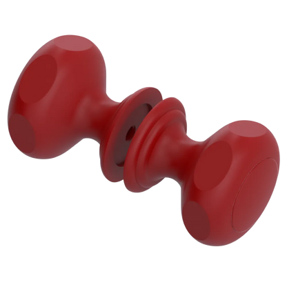 Rubinet Shower Door Knob (set) Maroon