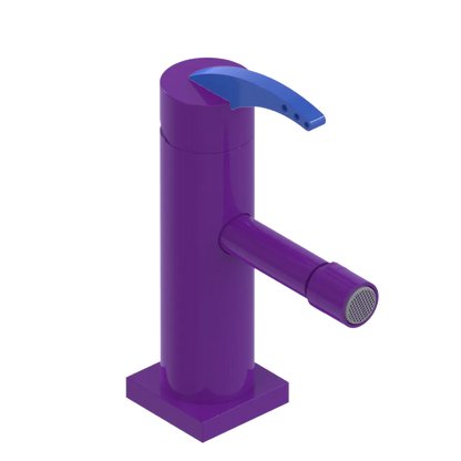 Rubinet Single Control Bidet Fitting (less drain) Purple Haze
