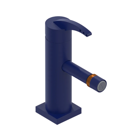 Rubinet Single Control Bidet Fitting (less drain) Midnight Blue